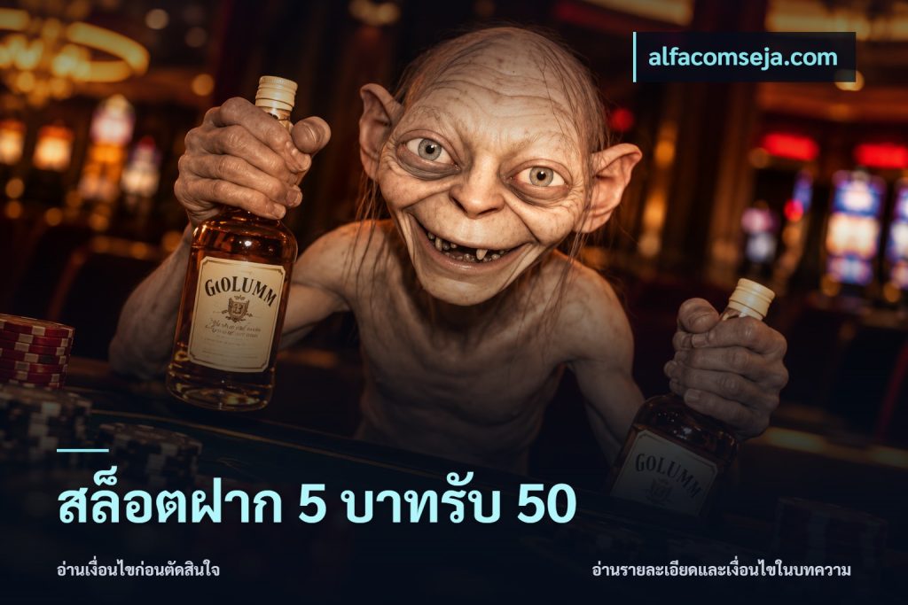 สล็อตฝาก 5 บาทรับ 50