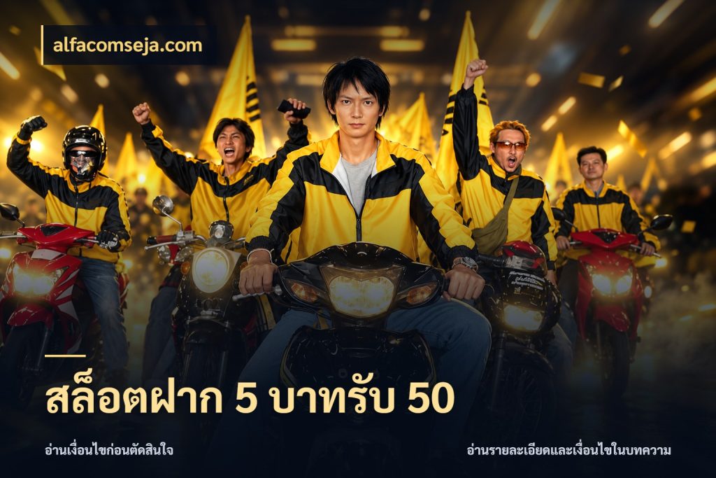 สล็อตฝาก 5 บาทรับ 50 alfacomseja.com เครดิตกับรูปแบบโปรที่ตรงใจ