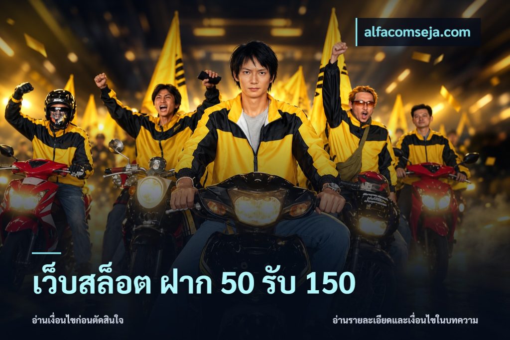 เว็บสล็อต ฝาก 50 รับ 150