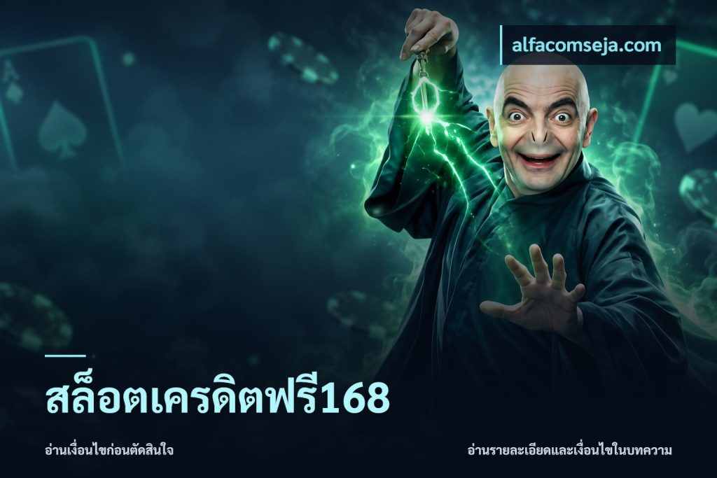 สล็อตเครดิตฟรี168