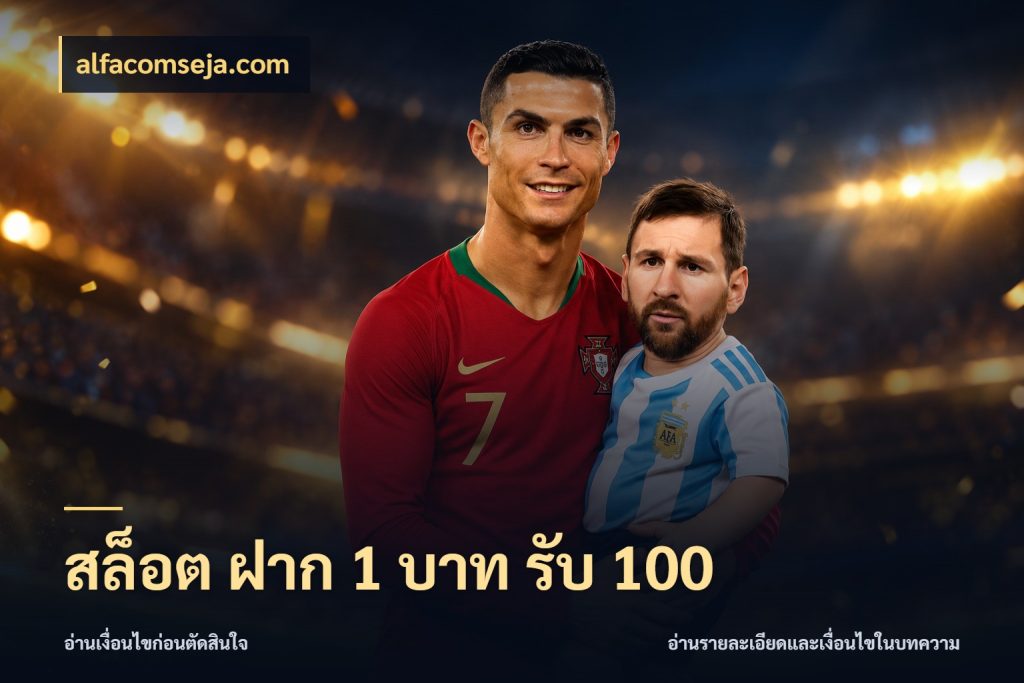สล็อต ฝาก 1 บาท รับ 100 จับประเด็นยอดรับก่อนเลือกความสนุก ในมุม alfacomseja.com