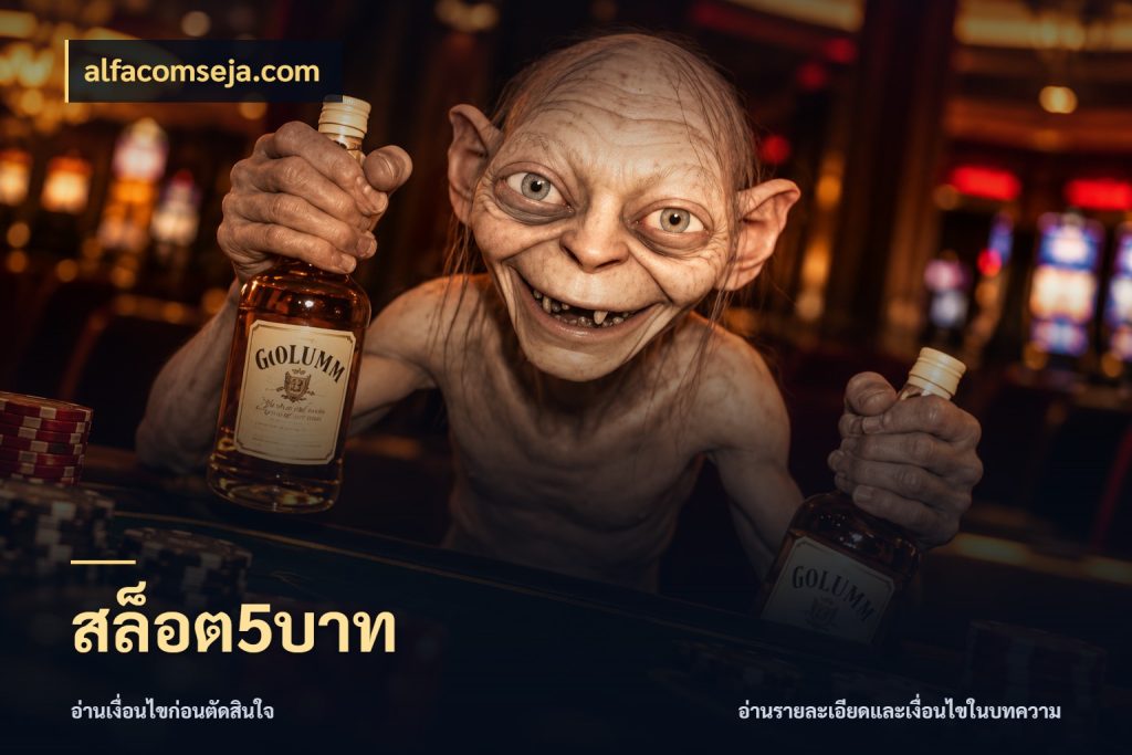 สล็อต5บาท ทุนเบาก็มีสีสันในจังหวะของคุณ ในมุม alfacomseja.com
