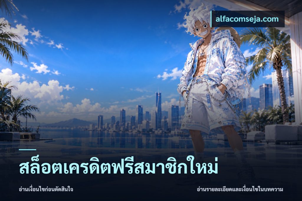 สล็อตเครดิตฟรีสมาชิกใหม่