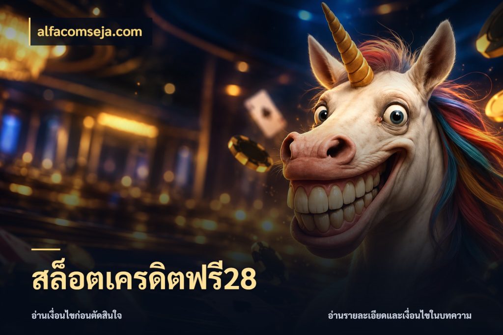 สล็อตเครดิตฟรี28 เครดิตฟรีในมุมที่สายโบนัสสนใจ ในมุม alfacomseja.com